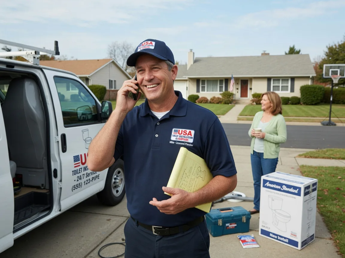 Toilet Installation Avis, PA FAQs